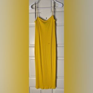 Yellow tight to skin sexy dress☀️